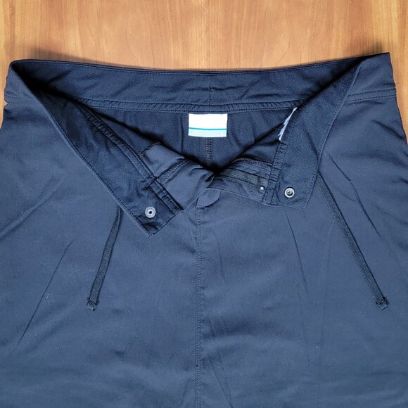 Women's Columbia Black Athletic Skort with Back Pocket  - 6 - Picture 6 of 10